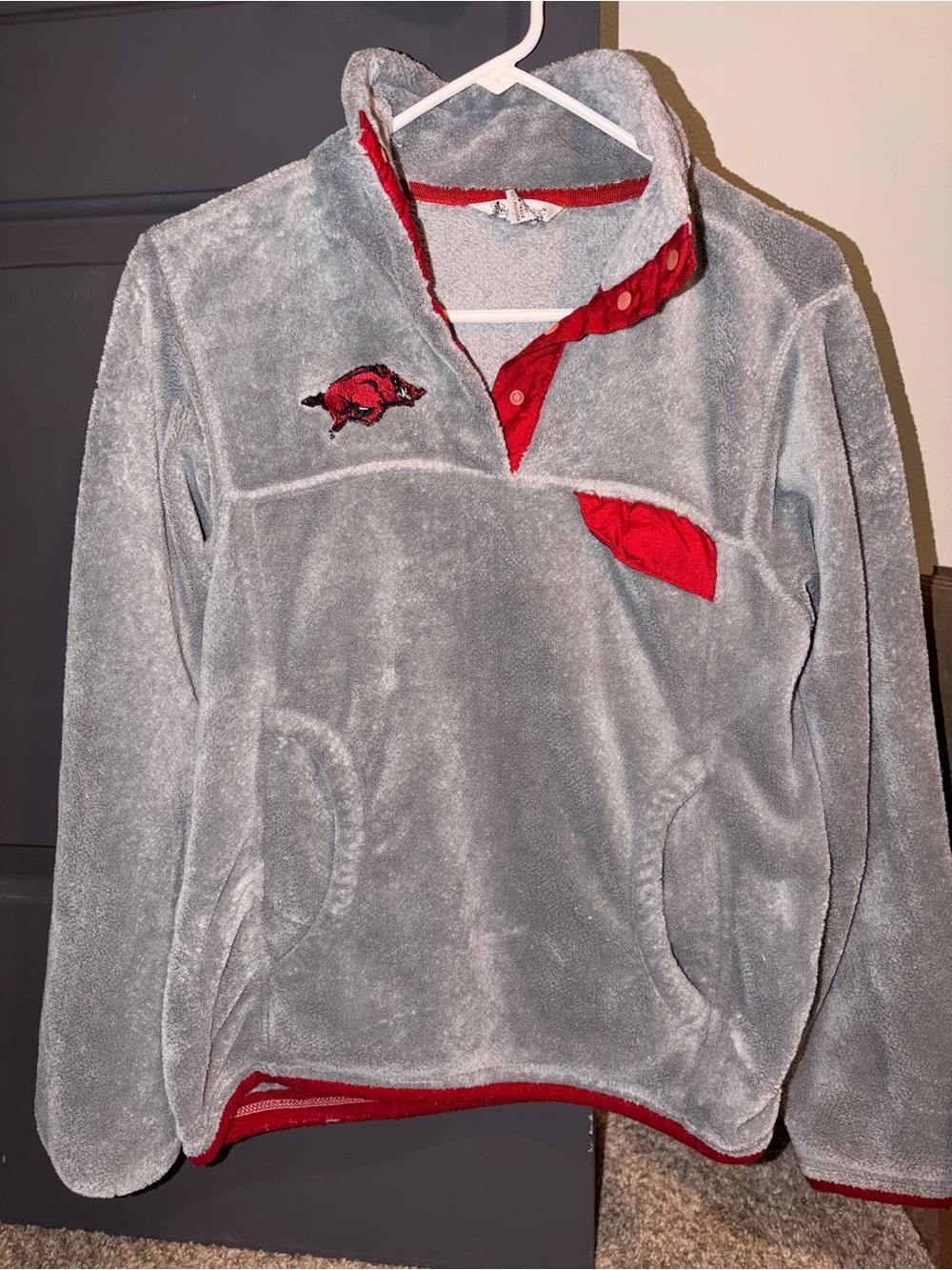 Razorback 1/4 pullover women’s s/m